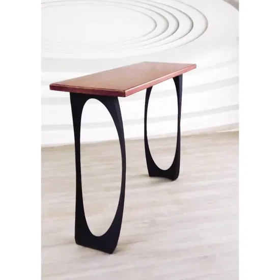 ヨーロッパスタイルのダイニングコーヒーエンドテーブル金属デスク脚フレームベンチ脚