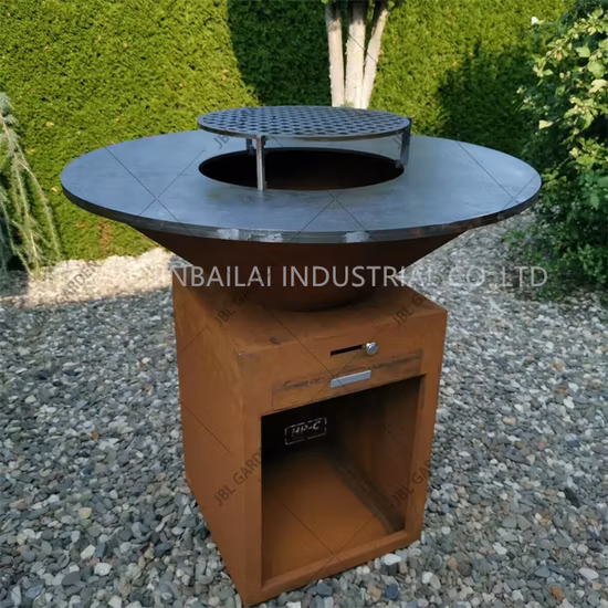 Amazon 売れ筋 Corten メタルファイヤーピット バーベキューグリル付き